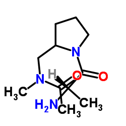 N-[(1-Alanyl-2-pyrrolidinyl)methyl]-N-methylacetamide结构式