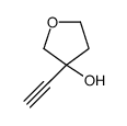3-ethynyloxolan-3-ol structure