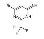 6-溴-2-(三氟甲基)嘧啶-4-胺结构式