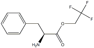 (S)-2,2,2-trifluoroethyl 2-aMino-3-phenylpropanoate Structure