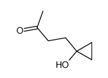 2-Butanone, 4-(1-hydroxycyclopropyl)- (9CI) Structure