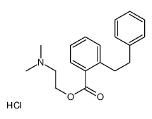 dimethyl-[2-[2-(2-phenylethyl)benzoyl]oxyethyl]azanium,chloride结构式