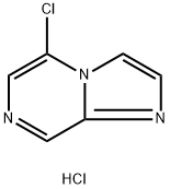 5-氯咪唑并[1,2-A]吡嗪盐酸盐结构式