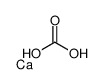 calcium,carbonic acid Structure