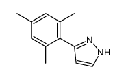 5-(2,4,6-trimethylphenyl)-1H-pyrazole结构式