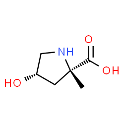 L-Proline, 4-hydroxy-2-methyl-, cis- (9CI)结构式