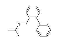 N-(2-phenylbenzylidene)isopropylamine Structure