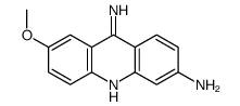 7-methoxyacridine-3,9-diamine结构式