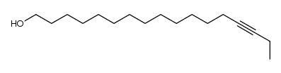 14-heptadecyn-1-ol结构式