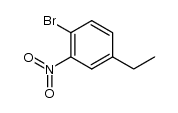 1-bromo-4-ethyl-2-nitro-benzene Structure