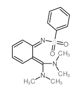 Benzenesulfonamide,N-[6-[bis(dimethylamino)methylene]-2,4-cyclohexadien-1-ylidene]- picture