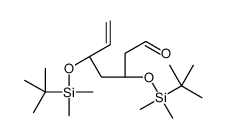 (3S,5S)-3,5-bis[[tert-butyl(dimethyl)silyl]oxy]hept-6-enal Structure