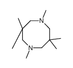 1,3,3,5,7,7-hexamethyl-1,5-diazocane结构式