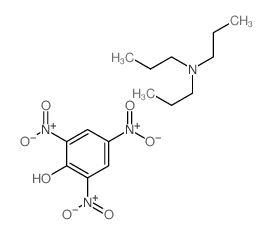 N,N-dipropylpropan-1-amine; 2,4,6-trinitrophenol structure