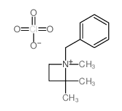 1-benzyl-1,2,2-trimethylazetidin-1-ium,perchlorate结构式