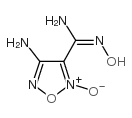 1,2,5-Oxadiazole-3-carboximidamide,4-amino-N-hydroxy-,2-oxide结构式