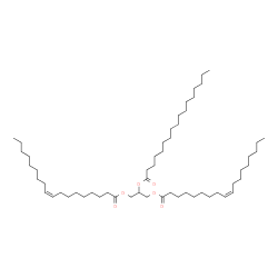 1,3-Dioleoyl-2-Heptadecanoyl Glycerol结构式