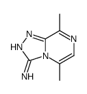 5,8-Dimethyl-1,2,4-triazolo[4,3-a]pyrazin-3-amine结构式