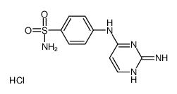 4-[(2-aminopyrimidin-4-yl)amino]benzenesulfonamide,hydrochloride picture