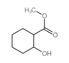 methyl 2-hydroxycyclohexanecarboxylate Structure