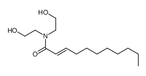 十一碳烯酰胺 DEA结构式