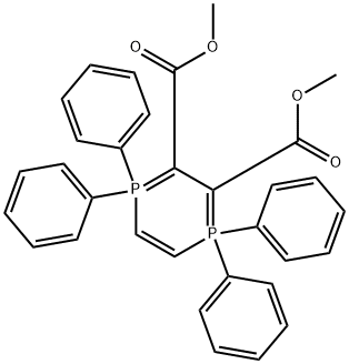1,1,4,4-Tetrahydro-2,3-bis(methoxycarbonyl)-1,1,4,4-tetraphenyl-1,4-diphosphorin Structure