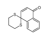 spiro[1,3-dithiane-2,4'-naphthalene]-1'-one结构式