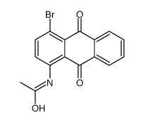 1-(ACETYLAMINO)-4-BROMOANTHRAQUINONE structure