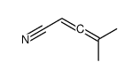 4-methylpenta-2,3-dienenitrile Structure