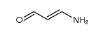(E)-3-Aminoacrylaldehyde Structure