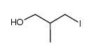 3-iodo-2-methylpropan-1-ol结构式