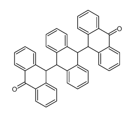 10-[10-(10-oxo-9H-anthracen-9-yl)-9,10-dihydroanthracen-9-yl]-10H-anthracen-9-one Structure
