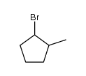 2-methylbromocyclopentane Structure