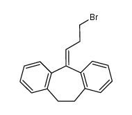 5-(3-bromopropylidene)-10,11-dihydro-5H-dibenzo[a,d]cycloheptene结构式