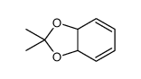 1,3-Benzodioxole,3a,7a-dihydro-2,2-dimethyl- Structure