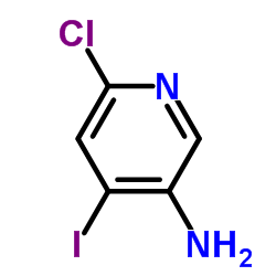 6-Chloro-4-iodopyridin-3-amine Structure
