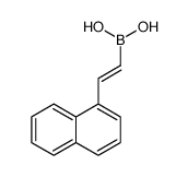 TRANS-2-(1-NAPHTHYL)VINYLBORONIC ACID结构式