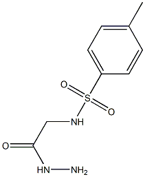 N-(2-hydrazinyl-2-oxoethyl)-4-methylbenzenesulfonamide structure