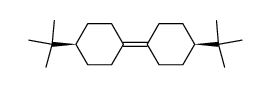 syn-1-(4-tert-butylcyclohexylidene)-4-tert-butylcyclohexane Structure