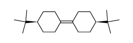 syn-1-(4-tert-butylcyclohexylidene)-4-tert-butylcyclohexane结构式