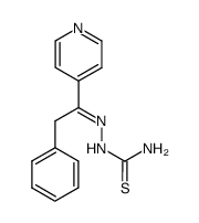 2-(2-PHENYL-1-(PYRIDIN-4-YL)ETHYLIDENE)HYDRAZINECARBOTHIOAMIDE structure