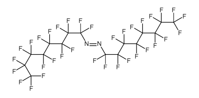 bis(1,1,2,2,3,3,4,4,5,5,6,6,7,7,8,8,8-heptadecafluorooctyl)diazene Structure