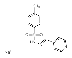 N-(benzylideneamino)-4-methyl-benzenesulfonamide structure