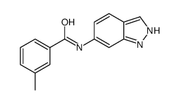 N-(1H-Indazol-6-yl)-3-methylbenzamide结构式