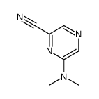 6-(dimethylamino)pyrazine-2-carbonitrile Structure