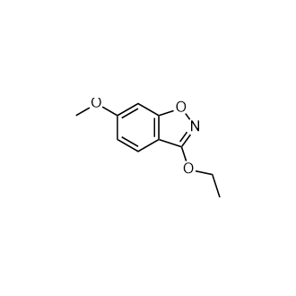 3-Ethoxy-6-methoxybenzo[d]isoxazole Structure
