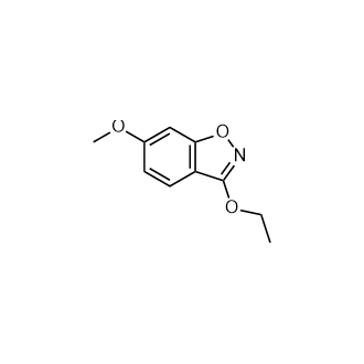 3-Ethoxy-6-methoxybenzo[d]isoxazole structure