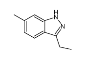 3-ethyl-6-methyl-1(2)H-indazole Structure