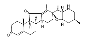 Jervinone Structure