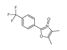 4,5-dimethyl-3-oxido-2-[4-(trifluoromethyl)phenyl]-1,3-oxazol-3-ium Structure